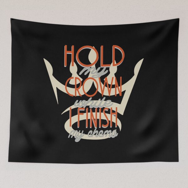 Item preview, Hold my crown while I finish my chemo designed and sold by GertrudeHuels.