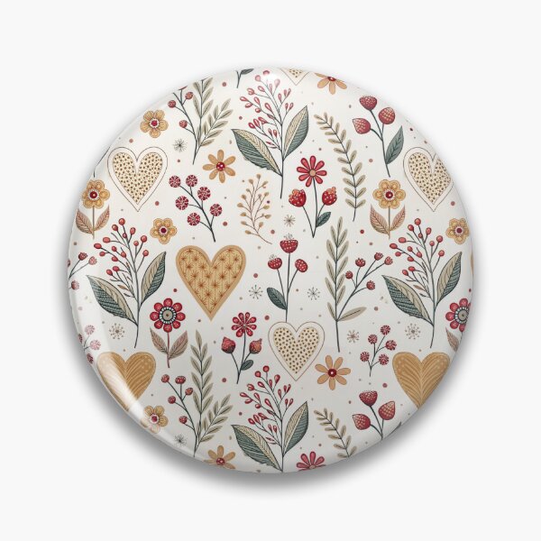 Item preview, Mini Hearts & Flowers designed and sold by Shuga-Design.