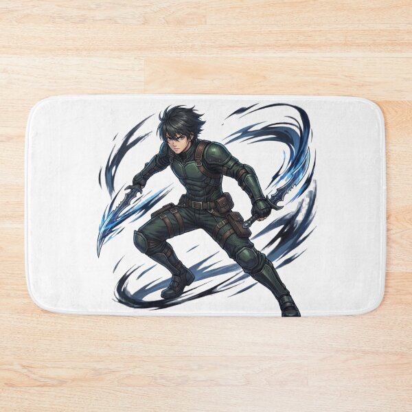 Item preview, Elite Shadow Slayer - Epic Anime Warrior Tee designed and sold by ThroneOfAnime.