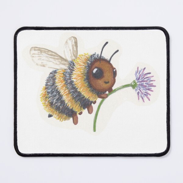 Item preview, Bee with Flower designed and sold by stahl-gabriella.