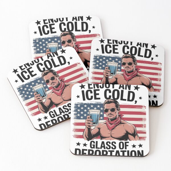 Item preview, ICE Enjoy An Ice Cold Glass Of Deportation20  designed and sold by NailMolisa.