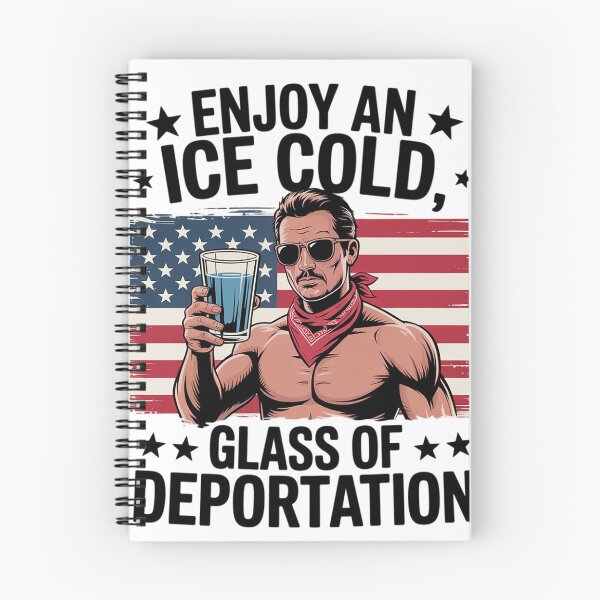Item preview, ICE Enjoy An Ice Cold Glass Of Deportation20  designed and sold by NailMolisa.