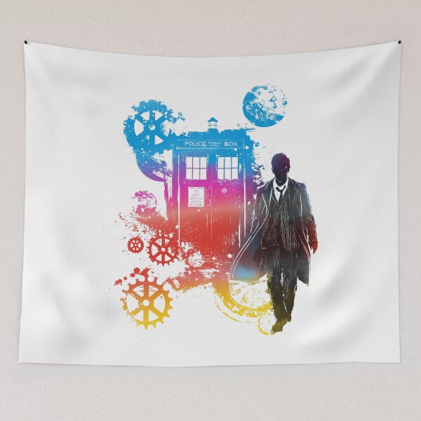 Item preview, The doctor and the time machine V2 designed and sold by kharma zero.