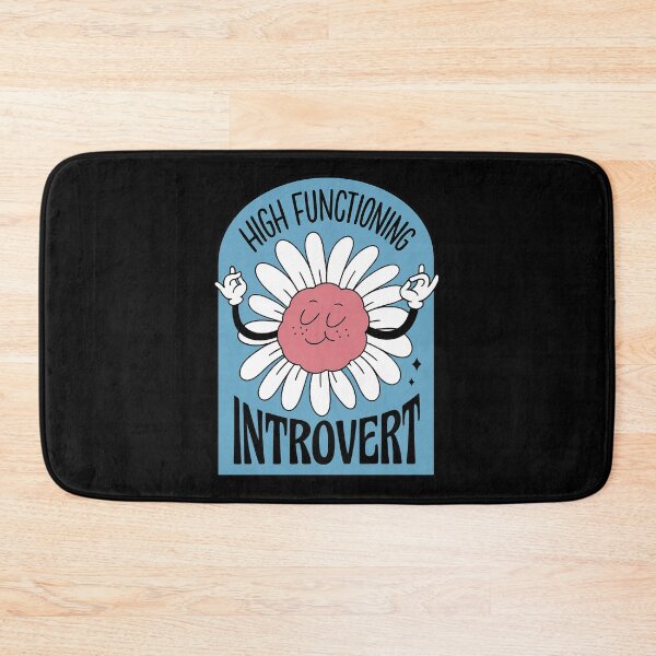 Item preview, Calm Meditating Flower High Functioning Introvert Design designed and sold by DrawHandArt.