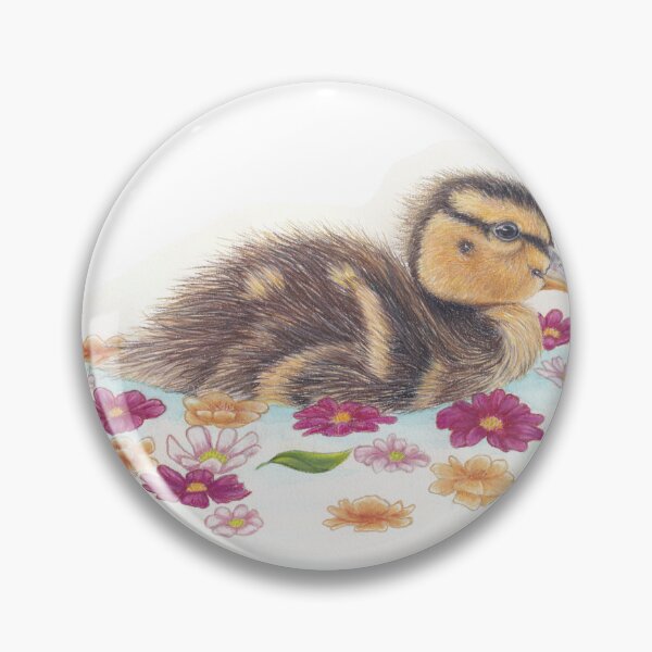 Item preview, Ducking in Flowers designed and sold by stahl-gabriella.