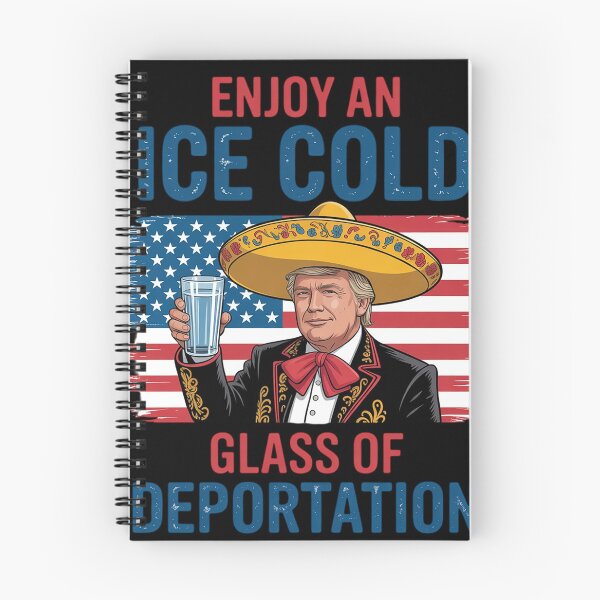 Item preview, ICE Ice Cold Glass Of Deportation Trump 4th of July  designed and sold by NailMolisa.