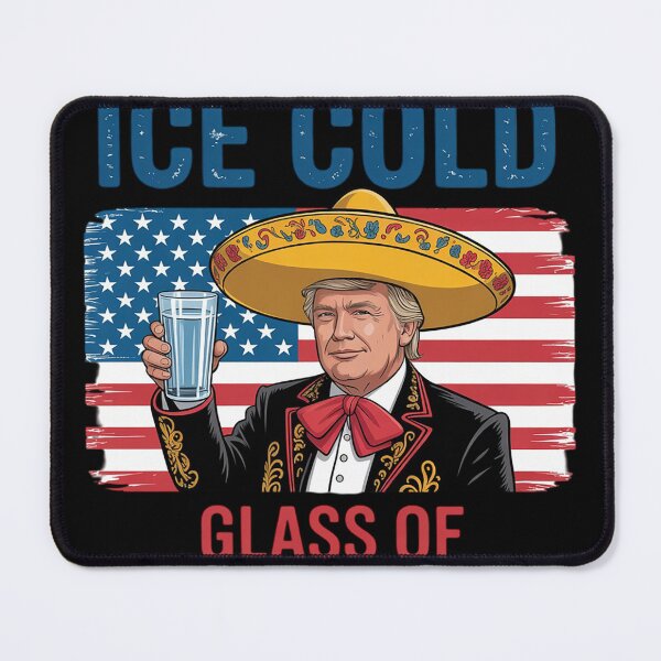 Item preview, ICE Ice Cold Glass Of Deportation Trump 4th of July  designed and sold by NailMolisa.