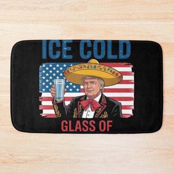 Item preview, ICE Ice Cold Glass Of Deportation Trump 4th of July  designed and sold by NailMolisa.