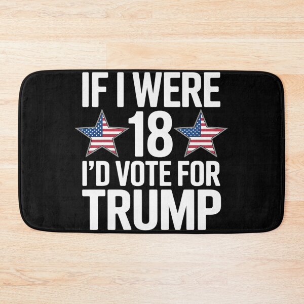 Item preview, If i were 18 i'd vote for Trump kids pro Trump  designed and sold by NailMolisa.