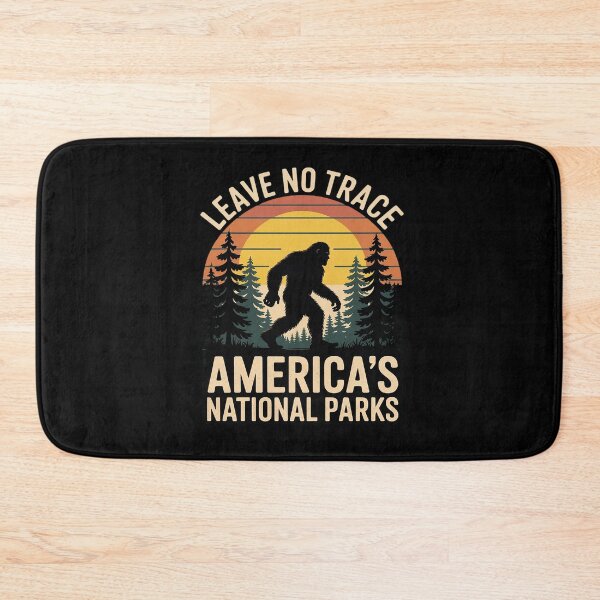Item preview, Leave No Trace Bigfoot Hiking And Camping  designed and sold by Belkisallen.