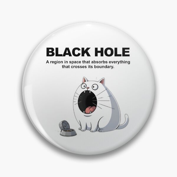 Item preview, Black hole - cat designed and sold by Mikara37.