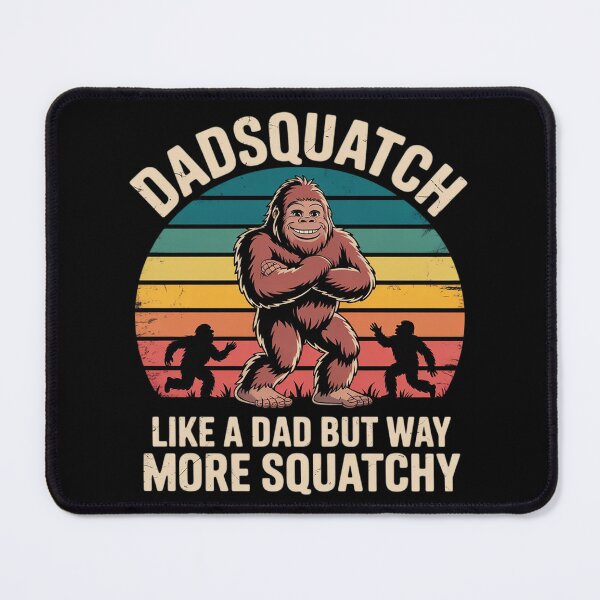 Item preview, Mens Dadsquatch Like A Dad Way More Squatchy Bigfoot designed and sold by Belkisallen.