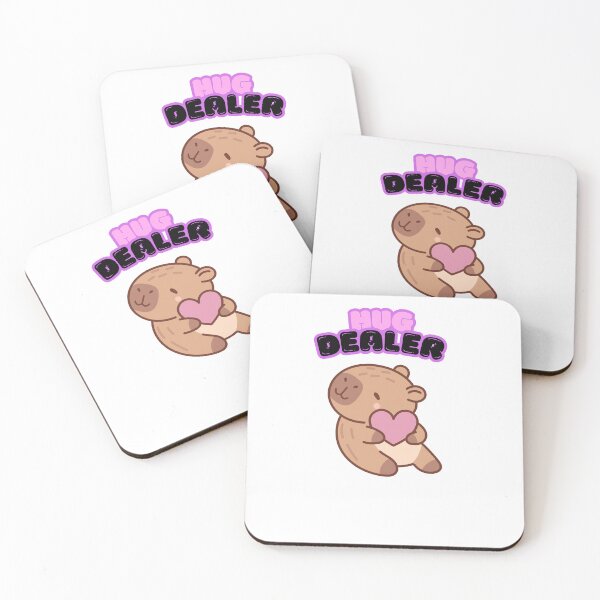 Item preview, cute, small capibara, heart designed and sold by isa66belle.