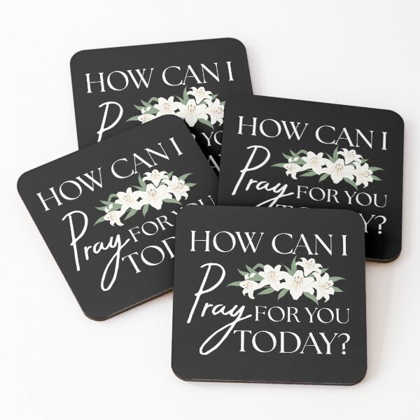 Item preview, How Can I Pray for You Today - Floral Christian Design designed and sold by PROPera-design.
