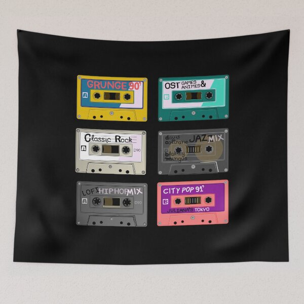 Item preview, Retro Collection Tapes designed and sold by urrin DESIGN.