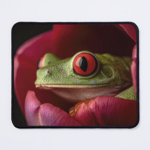 Item preview, Treefrog in Tulip Macro designed and sold by Elisabeth Lucas.