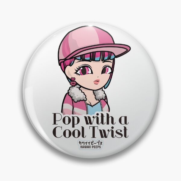 Item preview, Street Kawaii Club Pop with a Cool Twist Kawaii Fashion Girl Aesthetic Design designed and sold by P-L-Sardines.