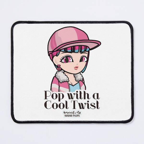 Item preview, Street Kawaii Club Pop with a Cool Twist Kawaii Fashion Girl Aesthetic Design designed and sold by P-L-Sardines.