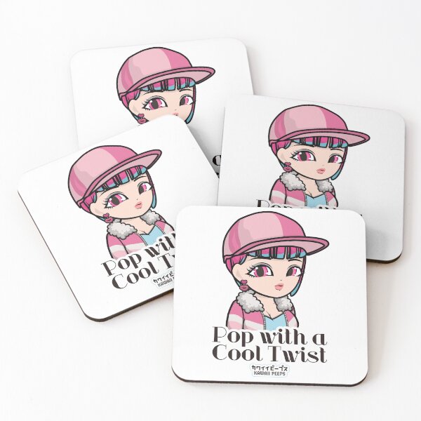 Item preview, Street Kawaii Club Pop with a Cool Twist Kawaii Fashion Girl Aesthetic Design designed and sold by P-L-Sardines.