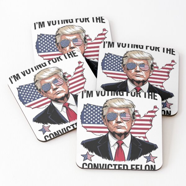 Item preview, I'm Voting For The Convicted Felon Pro Trump  designed and sold by NailMolisa.