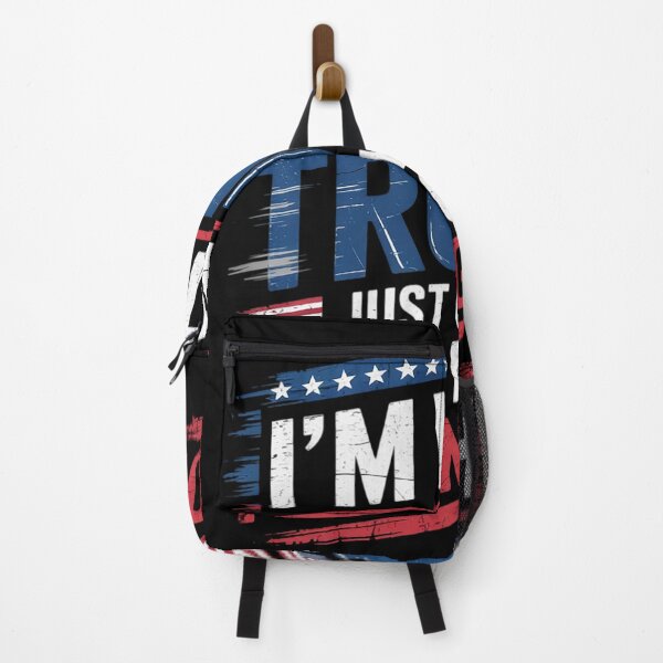 Item preview, I'm With Trump Just Kidding I'm Not A Fucking Idiot Sarcasm designed and sold by NailMolisa.