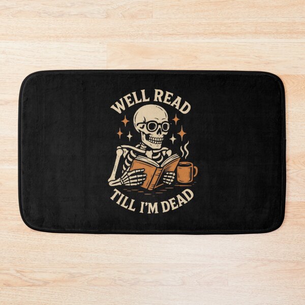 Item preview, Spooky Reader Well Read Till I'm Dead Funny Reading designed and sold by DemureArtsy.