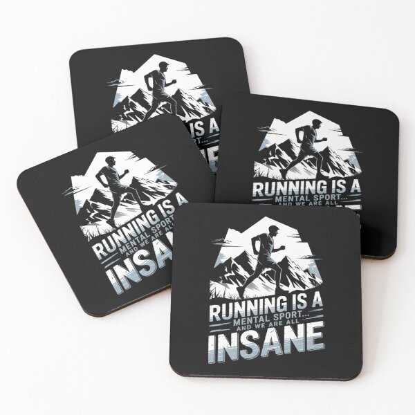 Item preview, Running Is A Mental Sport Funny Ultra Runner Tank Top designed and sold by milanforbes.