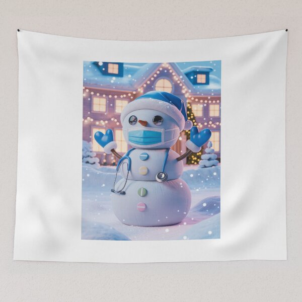 Item preview, Frosty the Scrub Snowman designed and sold by McVrax.