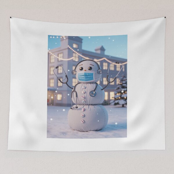 Item preview,  Frosty the Scrub Snowman designed and sold by McVrax.
