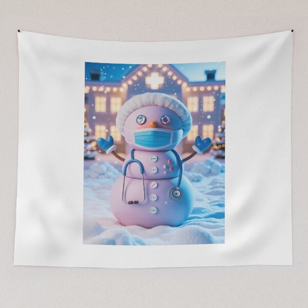 Item preview,  Frosty the Scrub Snowman designed and sold by McVrax.