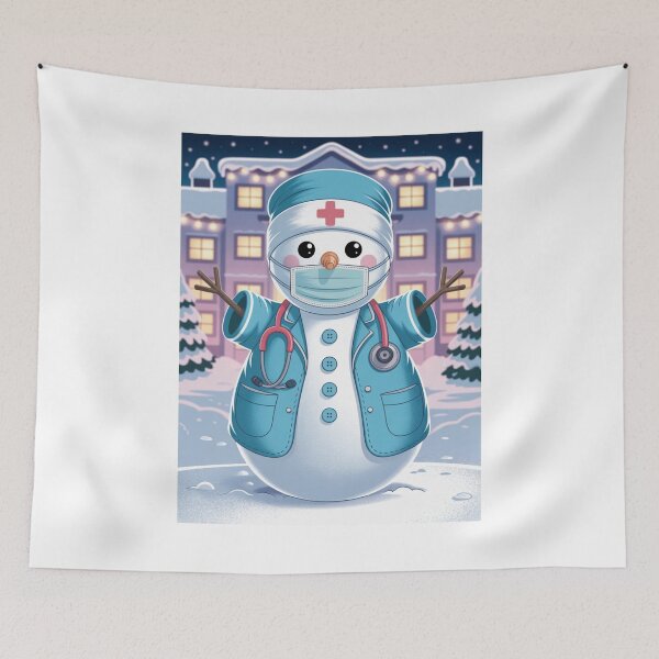 Item preview,  Frosty the Scrub Snowman designed and sold by McVrax.