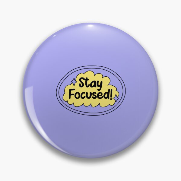Item preview, Stay Focused  designed and sold by CapriCreatives.