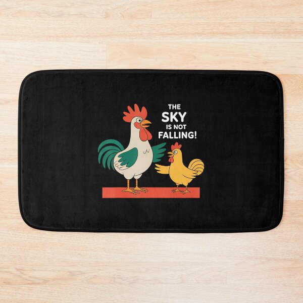 Item preview, Funny Chicken Little Sky Is Not Falling Chicks designed and sold by BeverlyBrenda.