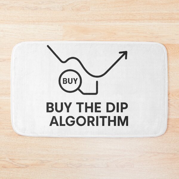 Item preview, Buy The Dip Algorithm — Minimal Dev Trader Line Art designed and sold by techy-rrr.