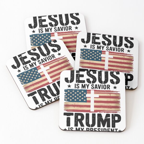 Item preview, Jesus is my Savior Trump is my President 3  designed and sold by NailMolisa.