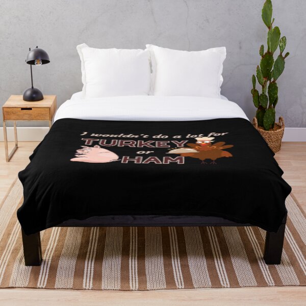 Item preview, No haría mucho por un pavo o un jamón. Diseño divertido de animales. designed and sold by PROPera-design.