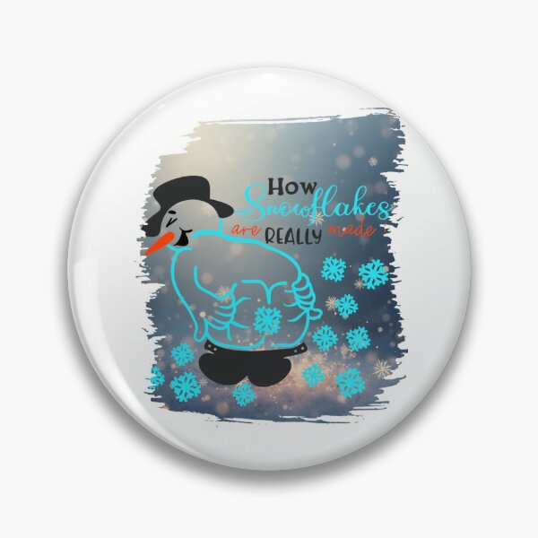 Item preview, Cheeky, humourous snowman design designed and sold by Chubbyunicorncreations.
