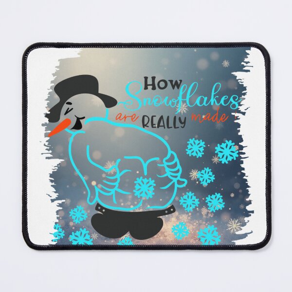 Item preview, Cheeky, humourous snowman design designed and sold by Chubbyunicorncreations.