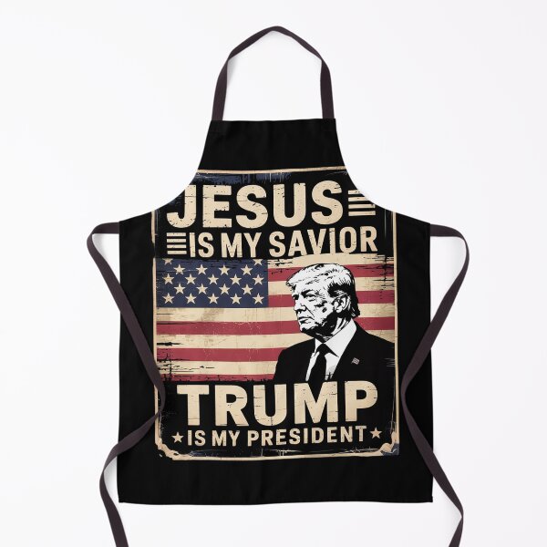 Item preview, Jesus Is My Savior Trump Is My President  designed and sold by NailMolisa.