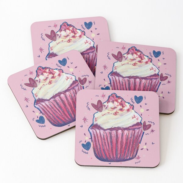 Aperçu de l'œuvre Cupcake Confetti créée et vendue par KXDYart.