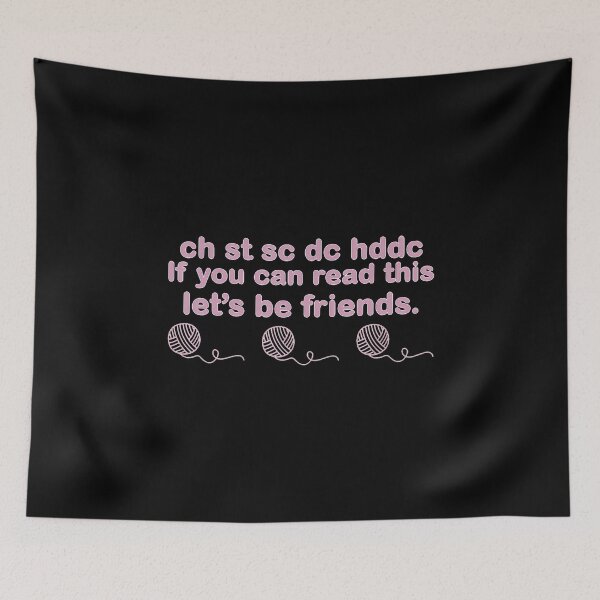 Item preview, Ch St Sc Dc Hdc If You Can Read This Let'S Can Read This Let designed and sold by DanielleTonia.