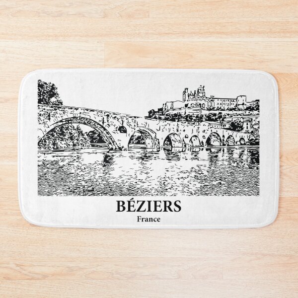 Item preview, Béziers - France designed and sold by Lakeric Cityscapes.
