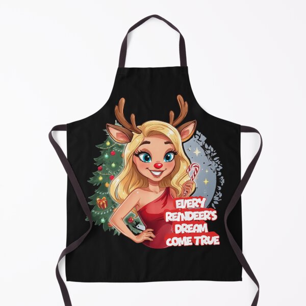 Item preview, Every Reindeer’s Dream Come True. Under the cloak of a winter night, where the Christmas tree gleams like a jewel in the crown of the holidays. designed and sold by Creative-Sanc.