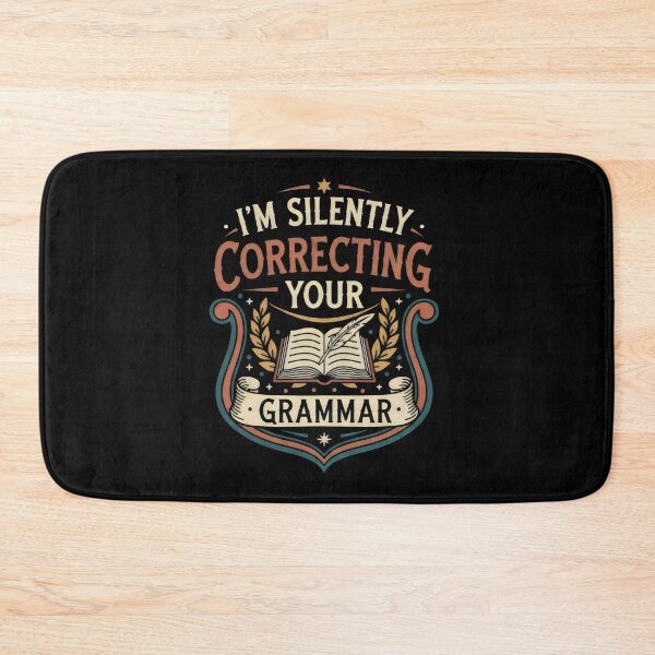 Item preview, I'm Silently Correcting Your Grammar  designed and sold by DemureArtsy.
