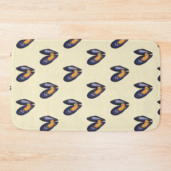 Item preview, The Relaxing Mussel - Funny Illustrated Seashell designed and sold by petiteToulon.