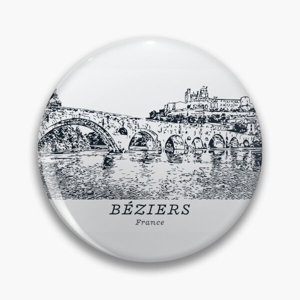 Item preview, Béziers - France designed and sold by Lakeric Cityscapes.