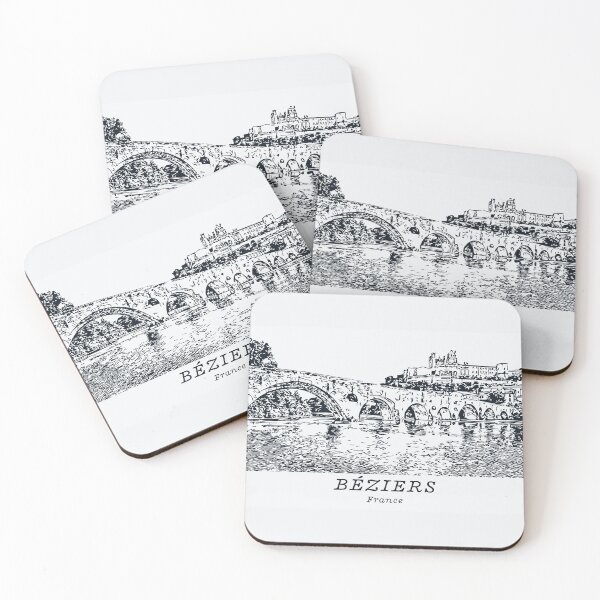 Item preview, Béziers - France designed and sold by Lakeric Cityscapes.