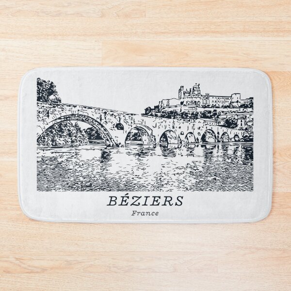 Item preview, Béziers - France designed and sold by Lakeric Cityscapes.