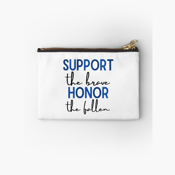 Item preview, Support the Brave Honor the Fallen Police Tribute designed and sold by DemureArtsy.