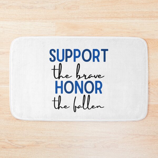 Item preview, Support the Brave Honor the Fallen Police Tribute designed and sold by DemureArtsy.
